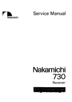 Nakamichi 730-Service-Manual